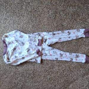 Burt's bees girls pajama set